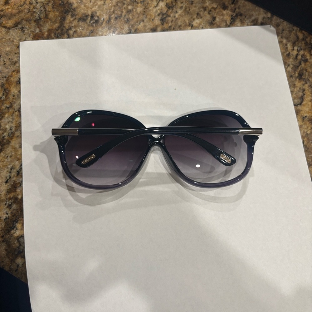 Tom Ford ISLAY blue violet resin sunglasses. Gradient lenses. Brand new. - Picture 2 of 5